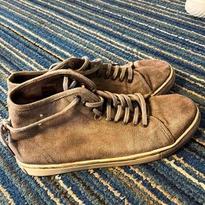 Free people grey high tops size 38 = 7.5 women’s